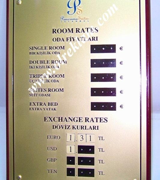 Oda fiyat panosu-Prinç asit indirme ve kumlama